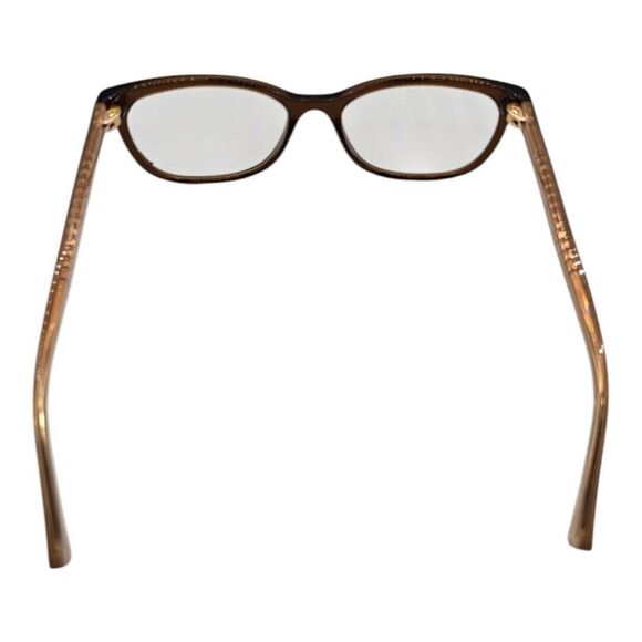 COACH HC 6072 5328 BROWN GLITTER AUTHENTIC EYEGLASSES 52/17 135 Clear Lenses - Picture 4 of 12